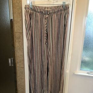 Anthropologie cloth and stone wide leg beach pant